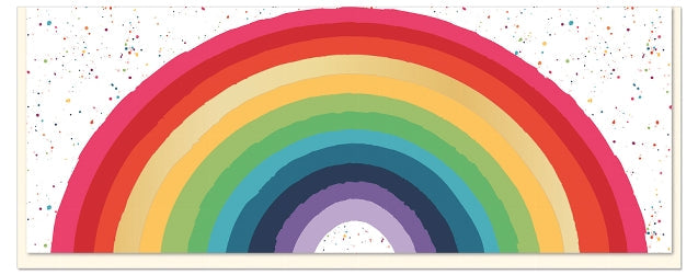 No. 10 Card - Rainbow