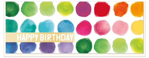 No. 10 Card - Colour Spectrum Happy Birthday