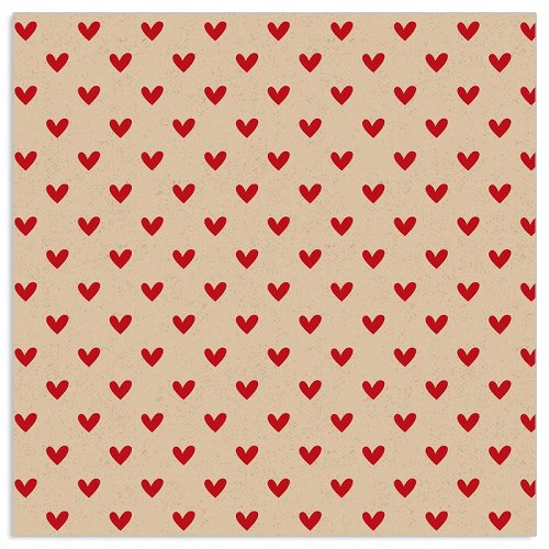 Luncheon Napkin Tiny Hearts
