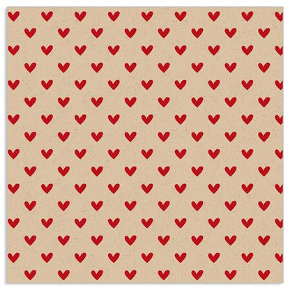 Luncheon Napkin Tiny Hearts