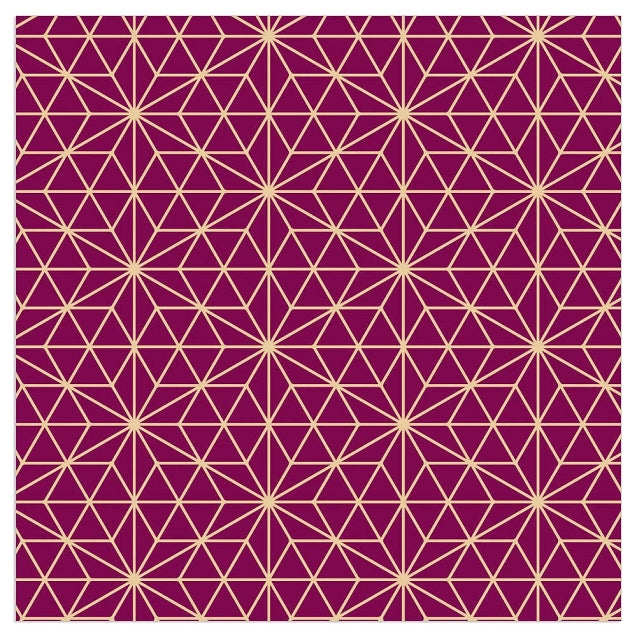 Luncheon Napkin Geometric Star