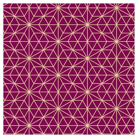 Luncheon Napkin Geometric Star