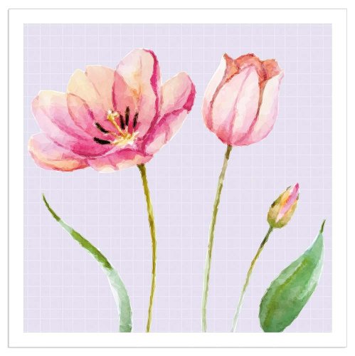 Luncheon Napkin Poppy