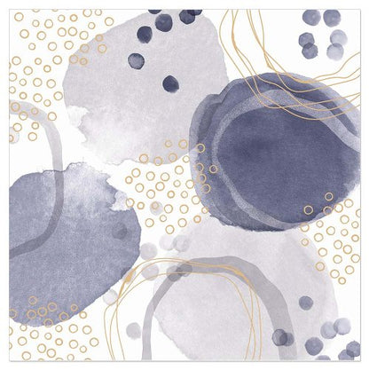 Luncheon Napkin Watercolour Ink Splotch