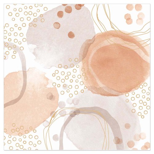 Luncheon Napkin Watercolour Ink Splotch