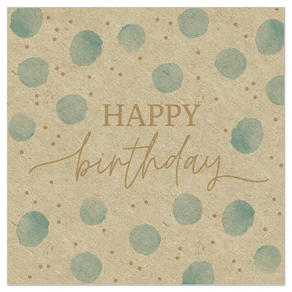 Luncheon Napkin Birthday Dots