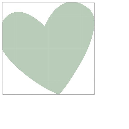 Beverage Napkin Big Heart