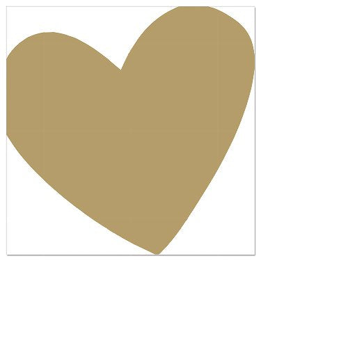 Beverage Napkin Big Heart