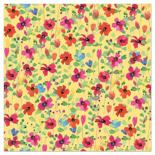 Luncheon Napkin Wildflowers