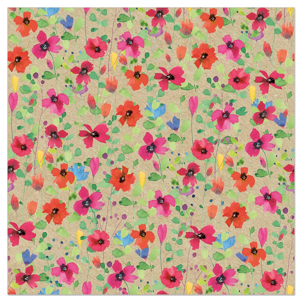 Luncheon Napkin Wildflowers