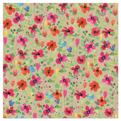 Luncheon Napkin Wildflowers