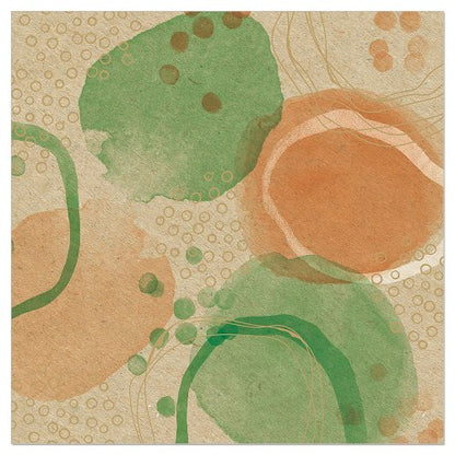 Luncheon Napkin Watercolour Ink Splotch