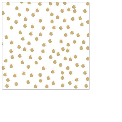 Luncheon Napkin Gold Confetti