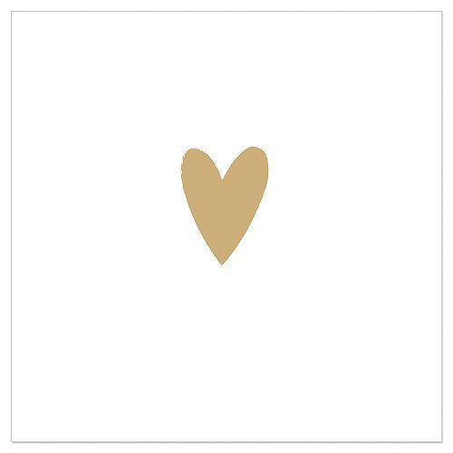 Luncheon Napkin Elegant Heart