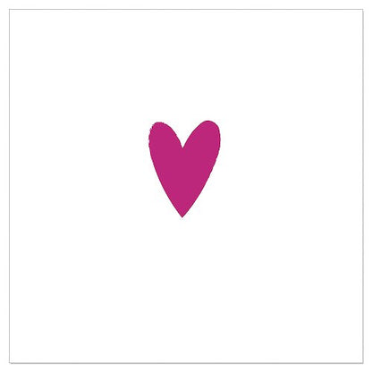Luncheon Napkin Elegant Heart