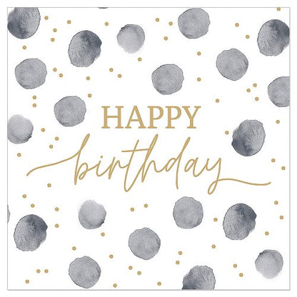 Luncheon Napkin Birthday Dots