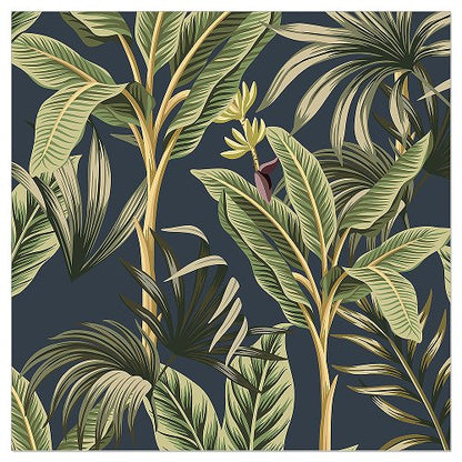 Luncheon Napkin Tropical Leaves