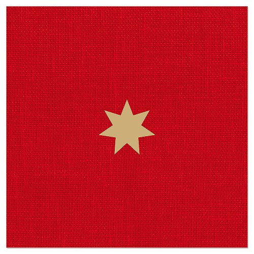 Luncheon Napkin Christmas Star