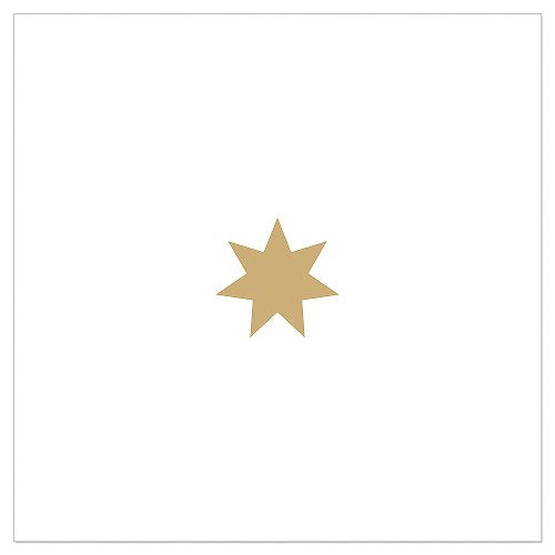 Luncheon Napkin Christmas Star