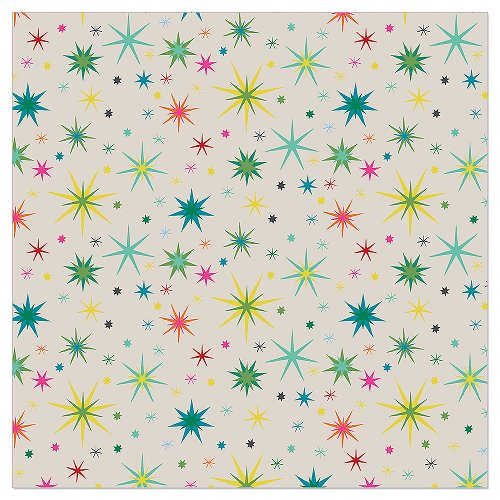Luncheon Napkin Holiday Stars