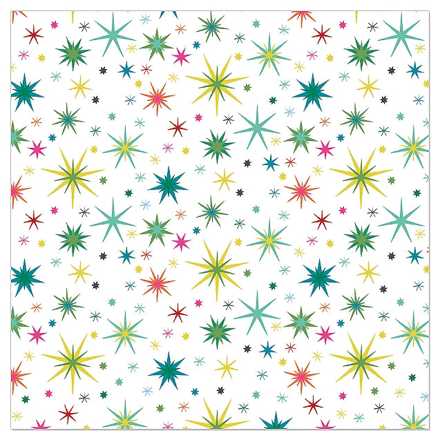 Luncheon Napkin Holiday Stars