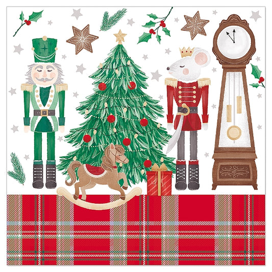 Luncheon Napkin Nutcracker