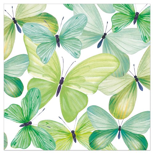 Luncheon Napkin Social Butterfly