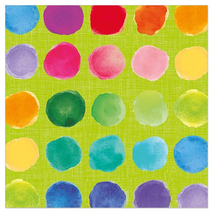 Luncheon Napkin Happy Dots