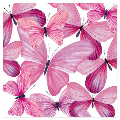 Luncheon Napkin Social Butterfly