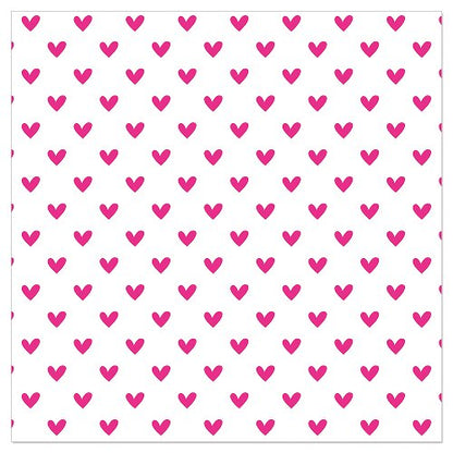 Luncheon Napkin Tiny Hearts