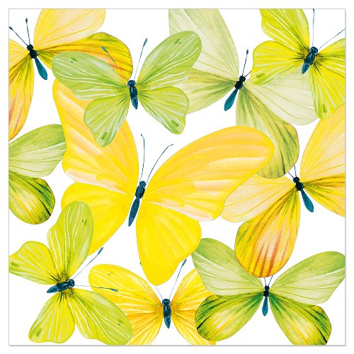 Luncheon Napkin Social Butterfly