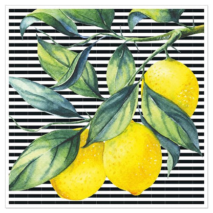 Luncheon Napkin Lemon Branch