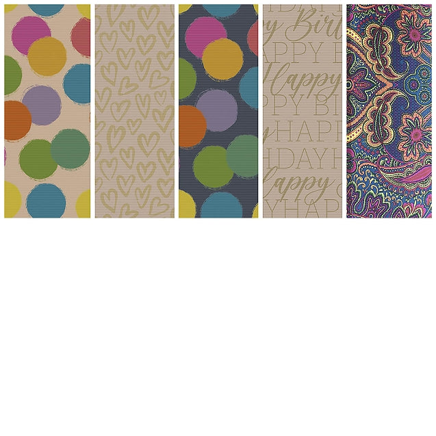 Gift Wrap Roll Set - Colour Spectrum
