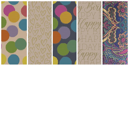 Gift Wrap Roll Set - Colour Spectrum