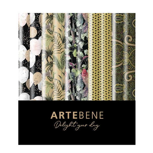Gift Wrap Roll Set - Jungle Balloons