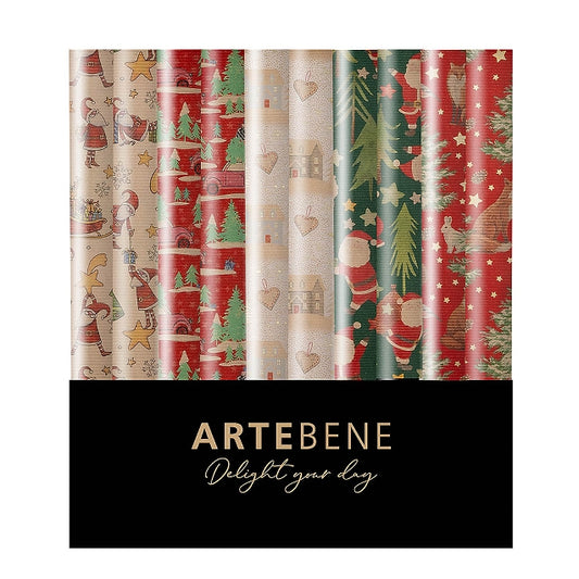 Gift Wrap Roll Set - Christmas Morning