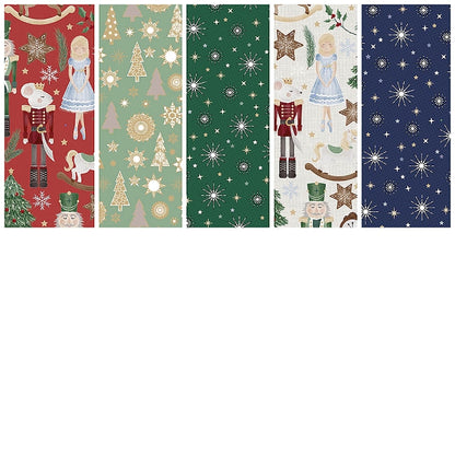 Gift Wrap Roll Set - Nutcracker