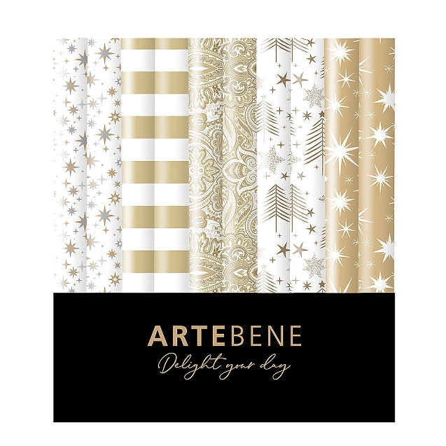 Gift Wrap Roll Set - Noel Blanc
