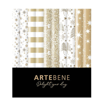Gift Wrap Roll Set - Noel Blanc
