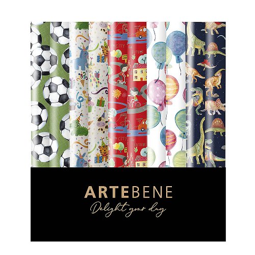 Gift Wrap Roll Set - Happy Habitat