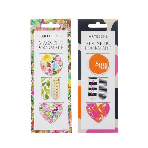 Magnetic Bookmarks Assorted