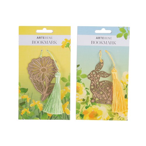 Sunflower Bloom Metal Bookmark