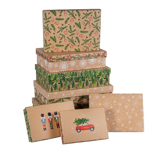 Gift Box Set - Natural Christmas