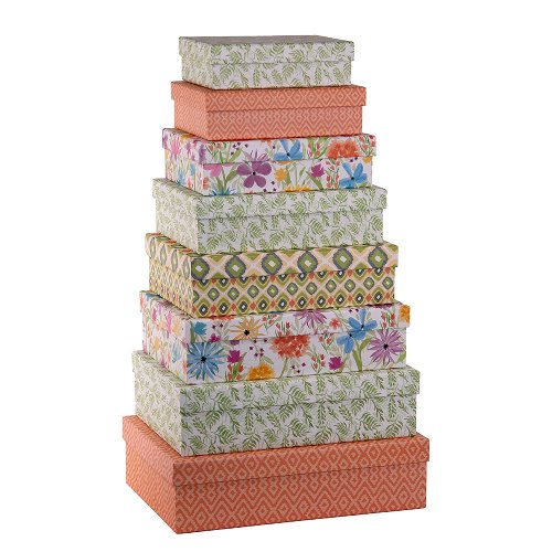 Gift Box Set - Flower Field Ikat