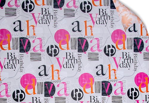 50x70cm Gift Wrap Paper - Happy Moments
