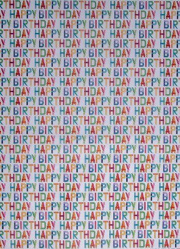 70x100cm Gift Wrap Paper - Cheerful Wrap