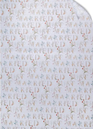 70x100cm Gift Wrap Paper - Vows of Love