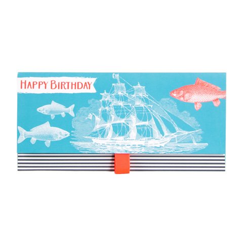 Voucher Envelope Large - Nautical Birthday