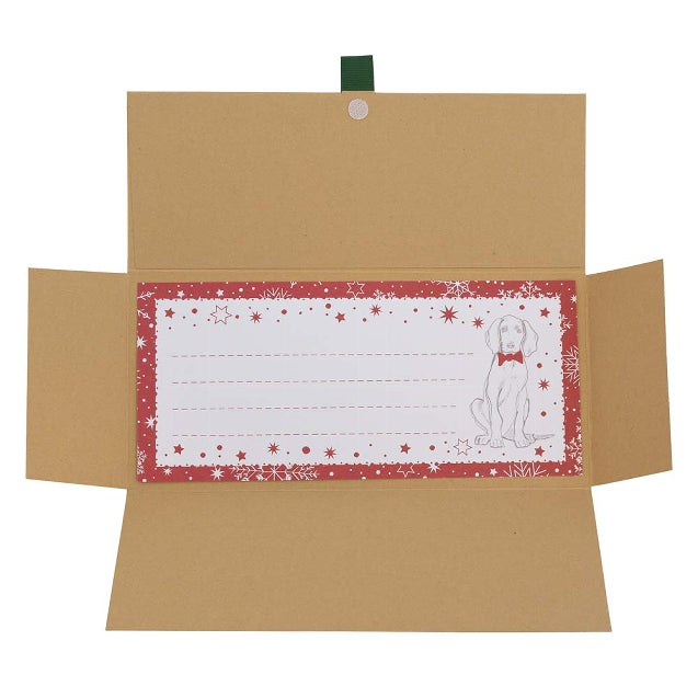 Voucher Envelope Large - Organics Pup In The Snow
