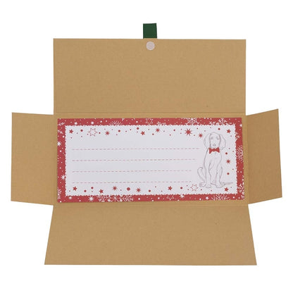 Voucher Envelope Large - Organics Pup In The Snow
